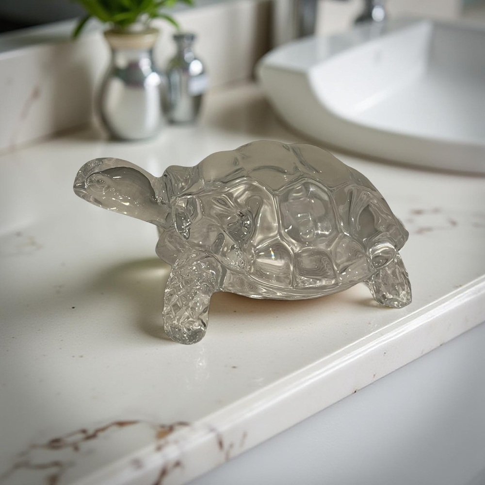*SOLD* Petrichor Crystal Turtle Home Decoration Figurine